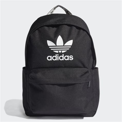 adidas rucksack schwarz kleiens logo|Logo Print Backpacks .